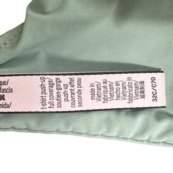 Victoria’s Secret The T-Shirt Push-Up Perfect Shape/Full‎ Coverage Pointelle Bra - Picture 11 of 11